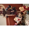 Image 12 : *Pick Up At Mantua Home-No Shipping Available*  Orange Tote of Christmas Decor - Reindeer - Santa 