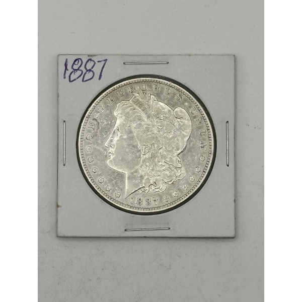 1887 Morgan Silver Dollar