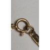 Image 3 : Tests As 14K Yellow Gold 9" Flat Woven Herringbone Bracelet - Weight: 1.4g