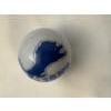 Image 2 : Vintage Detroit Lions NFL One Inch Shooter Marble - Mint Condition
