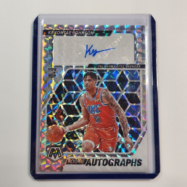 Keyontae Johnson Oklahoma City Thunder Autographed Rookie Card