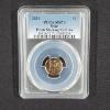 Image 1 : PCGS MS70 Niue Pirate Steering 9KT GOLD 1 GRAM Coin