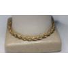 Image 1 : 14K Yellow Gold Twisted Rope 7" Bracelet - Weight: 2.3g
