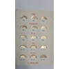 Image 3 : Assorted U.S 90% Silver Mercury & Roosevelt Dimes In Dime Saver Book - Face Value: $3.00