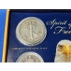 Image 2 : World Reserve Spirit of Freedom Coin Collection - Including Silver - in Display Box 