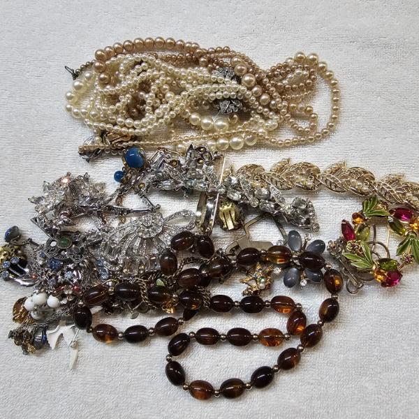 Curated Collection of Vintage Costume Jewelry