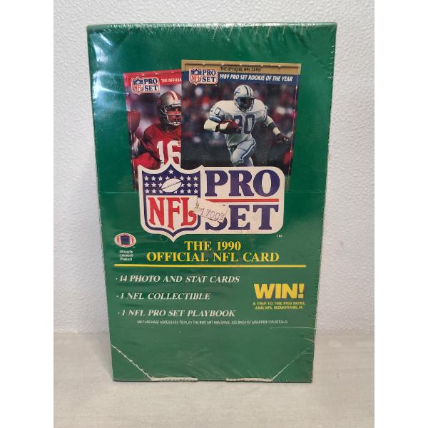 Sealed 1990 Official NFL Pro Set Trading Cards