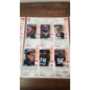 Image 10 : (3) Uncut Sheets Of 1993 McDonald's Gameday Cards Featuring Cleveland Browns Autos!