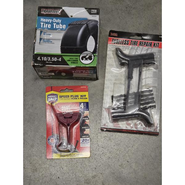 New!  Tire Repair & Plug Kit