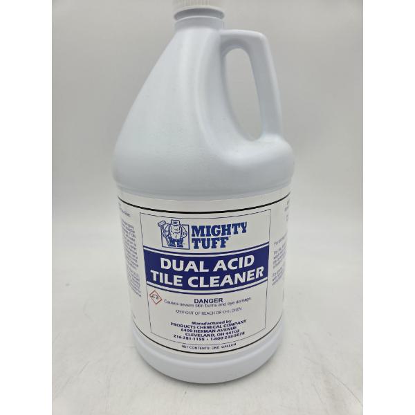 New! One Gallon Of Mighty Tuff Dual Acid Tile Cleaner