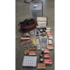 Image 1 : 50 Quart Tote With Lid, 18'' Husky Tool Bag, New Hardware, Plumbing & Electrical Items