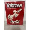 Image 1 : Vintage Coca-Cola Yahtzee Collector's Edition Set - Sealed In Plastic - Never Opened
