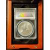 Image 7 : INCREDIBLE ANACS MS70 2016 United States 1 Oz Silver American Eagle in Nice Wooden Display Box!