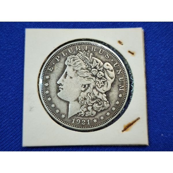 1921 Silver Morgan Dollar - 90% Silver U.S. Dollar