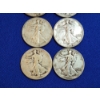 Image 3 : x6 Assorted Years Walking Liberty 90% Silver Half Dollars FV: $3.00