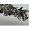 Image 5 : Sterling Charm Bracelet- 92.9 Grams - Lots of charms 