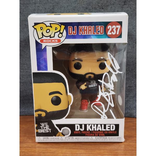 Autographed DJ Khaled Funko Pop #237 - CERTIFIED BY PSA