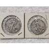 Image 1 : 90% Silver United States Half-Dollar Assortment (Walking Liberty) - AFV: $1.00