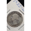 Image 9 : Assorted Years Standing Liberty & Washington Head Silver Quarters - Face Value: $1.25