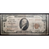 Image 2 : U.S. CURRENCY - RARE Tot 2 - 1929  $20 & $10 NATIONAL BANK NOTES - Cleveland & Warren, OH