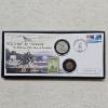 Image 1 : HISTORIC!!! WWII 60th Anniversary Iwo Jima Stamp And Coin Set ft 90% Silver Half-Dollar