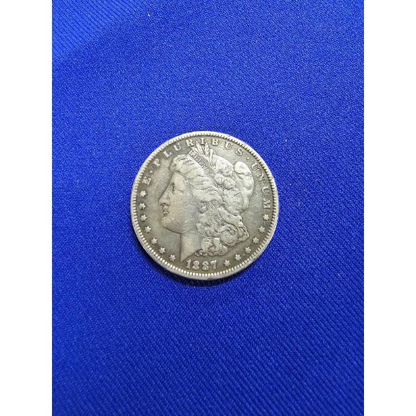 1887 Morgan Silver Dollar
