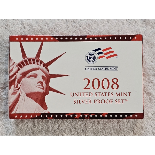 2008 United States Mint Silver Proof Set