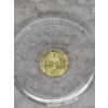 Image 1 : Gold Egyptian Coin (1/200th oz.) in Protective Casing