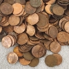 Image 3 : HUGE LOT of Assorted U.S. Pennies, Including COPPER, & (1) 1955-D Wheat - Face Value: ~$9.00