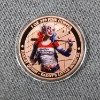 Image 4 : Colorized One Ounce .999 Fine Copper Harley Quinn Round in Capsule