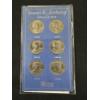 Image 1 : 6 - Susan B. Anthony Dollar Complete 2 Year Uncirculated Set - P,D,S - Mint Condition