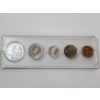 Image 5 : 1945 U.S. Mint Set Including 90% Silver Half Dollar, Quarter, Dime, 35% Silver Nickel