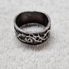 Image 1 : GORGEOUS!!! Vintage Sterling Silver Crown Of Thorns Band Ring - Size 11 (9.9g)