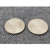 Image 6 : Two Small Egyptian Piastres Coins ~ 72% Silver Coins!