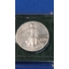 Image 2 : 2001 Littleton Coin Company Uncirculated 1 oz 99.93% Silver American Eagle Struck By U.S Mint