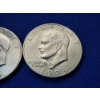 Image 3 : x2 Eisenhower 40% Silver Dollars: 1973-S and 1972-S 