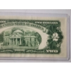 Image 7 : EXTREMELY RARE DYE CONTAMINATION NOTE ~ $2 Red Seal Federal Reserve Note With ORANGE SEAL! 