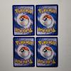 Image 4 : Four Vintage Non Holo Pokemon Trading Cards Featuring Eevee 80/111, Pikachu 27/111 & MORE!