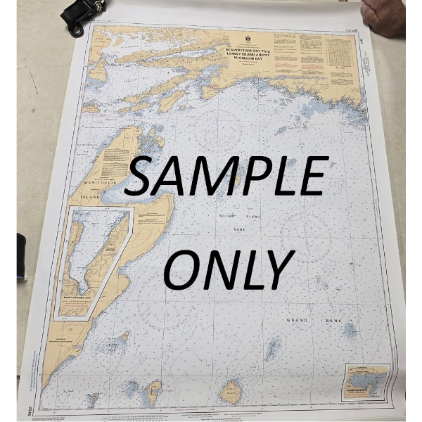 Assorted 40" Maritime Charts - Can be framed and used as decor