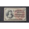 Image 1 : 1863 U.S Ten Cents Fractional Currency Note Printed By The American Bank Note Co. NY