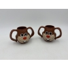 Image 1 : Nestle Quik Nesquik Choclate Milk Bunny Rabbit Handled Mugs - 2 total