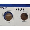 Image 7 : Assorted United States Lincoln Cents Including (1) 2025 Penny & (10) Assorted Years Wheat Pennies