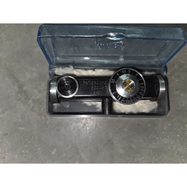 Antique Walz Camera Timer And Leather Film Case