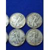 Image 4 : x10 Assorted Years 90% Silver Walking Liberty Half Dollars FV: $5.00