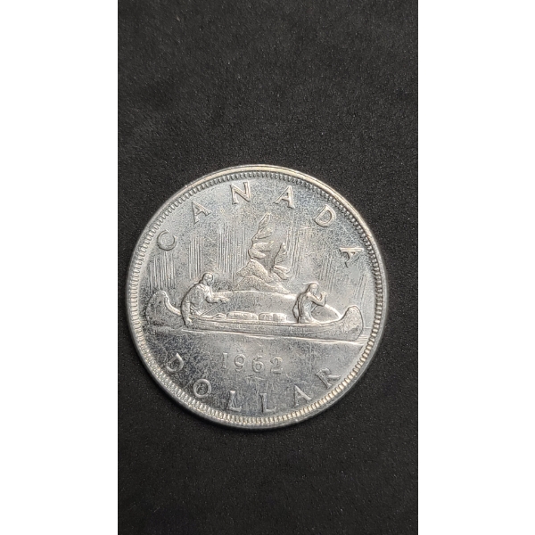 1962 Canadian 80% Silver "Voyageur" Dollar