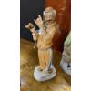 Image 3 : 1st Grouping Of Vintage Porcelain Figurines In Old World Style - All In Perfect Condition.  See Pics