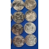 Image 9 : Tube Of (20) 1 ADVP Ounce .999 Fine Copper Rounds With Assorted Motifs
