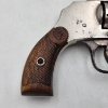Image 8 : Hopkins & Allen Safety Police .32 Cal Top Break Revolver Antique Nickel Finish H&A Grips