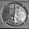Image 2 : NGC MS70 Graded 2013-W Silver 1 Oz American Eagle Early Releases WEST POINT MINT EAGLE! 