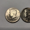 Image 2 : Three United States 1971 Kennedy Half Dollars - FV: $1.50
